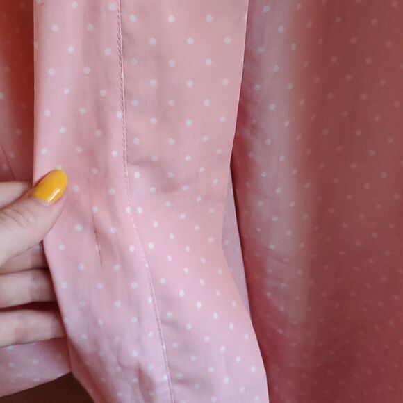 Vintage Polka Dot Light-Weight Robe - Picture 3 of 4